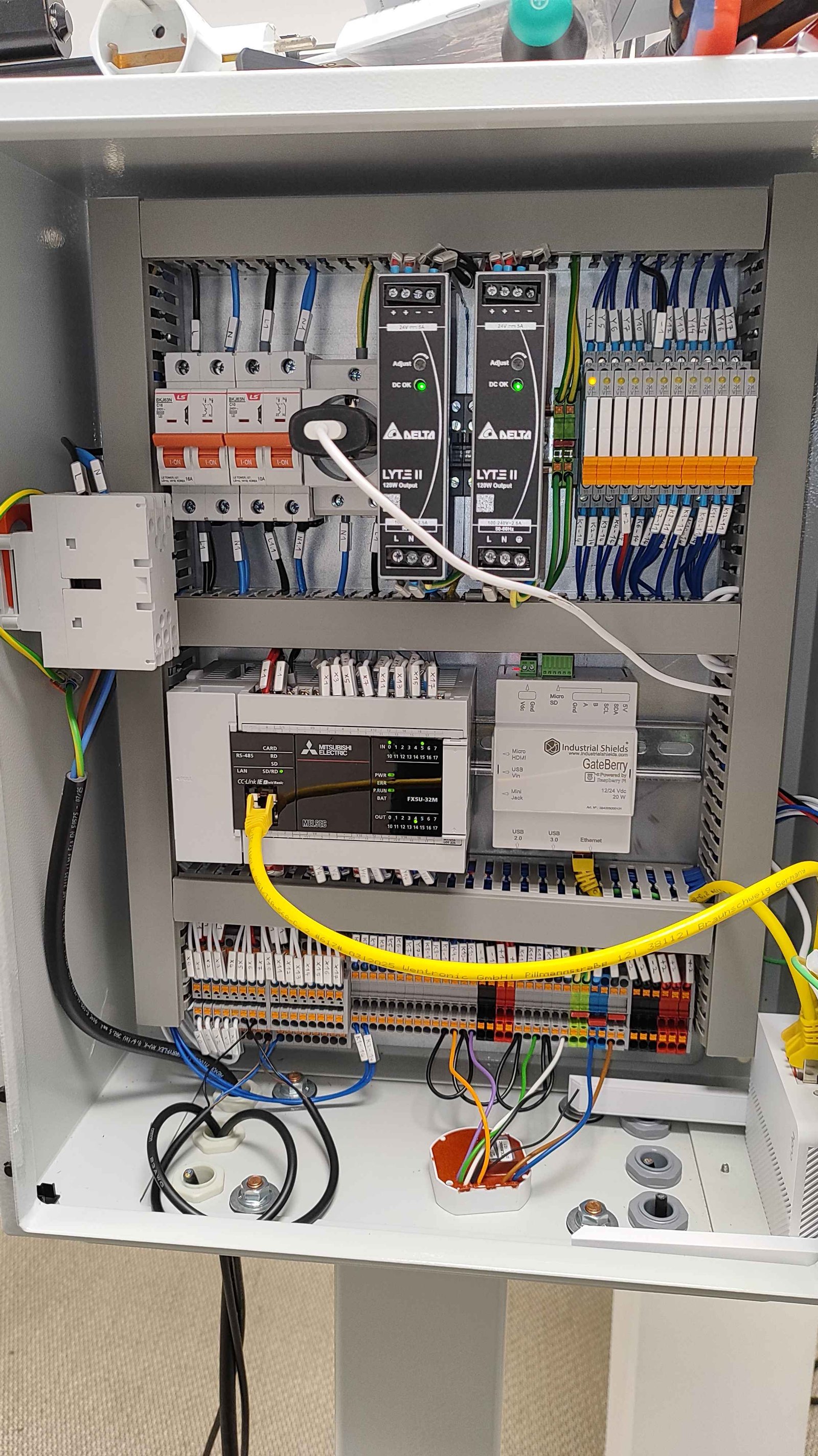 Estación de pruebas de producto · IIoT